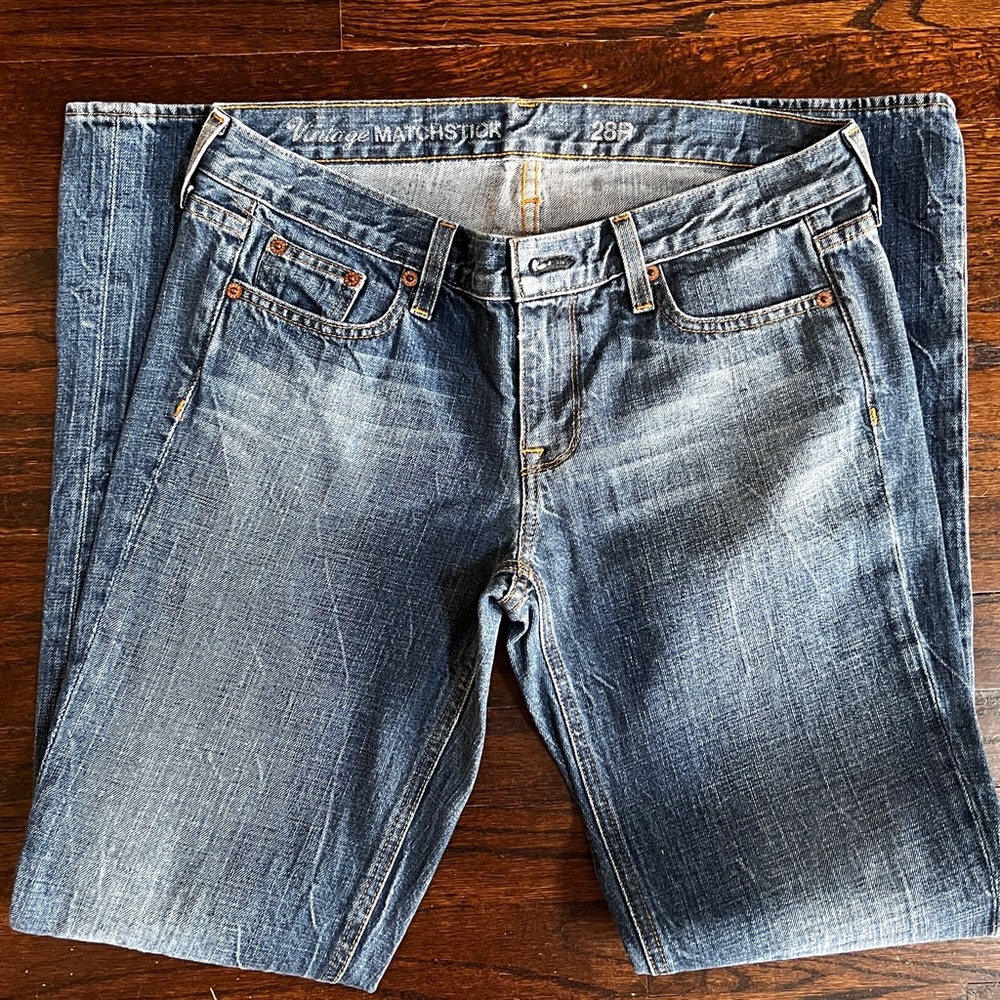 J Crew Matchstick Jeans size 28R